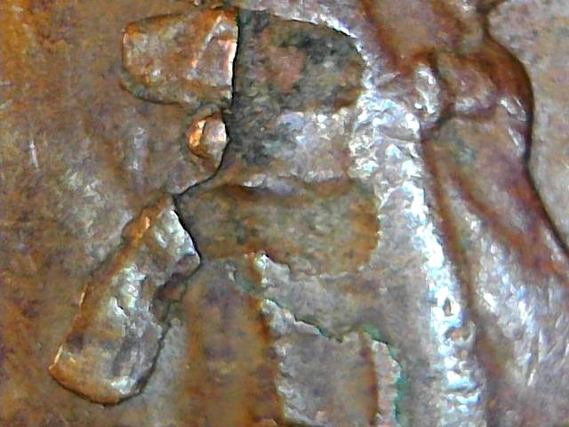 1957-D-Penny-Old-Laminacion-Find