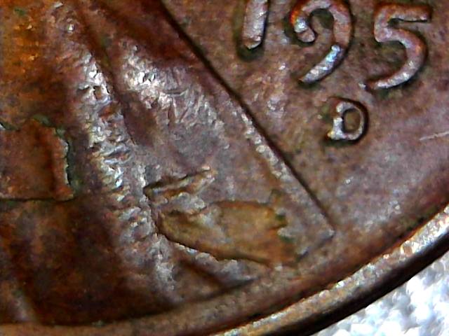 1957-D-Penny-Old-Laminacion-Find