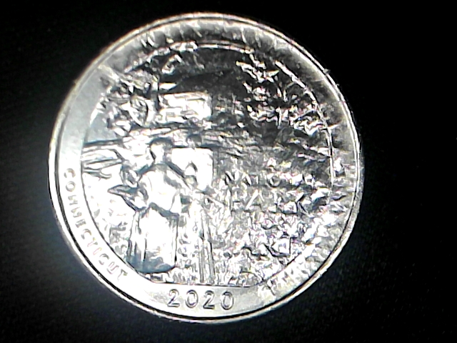 2020-S-Conecticut-Quarter-Out-Of-Usm-Bag-?-Struck-Tru-?