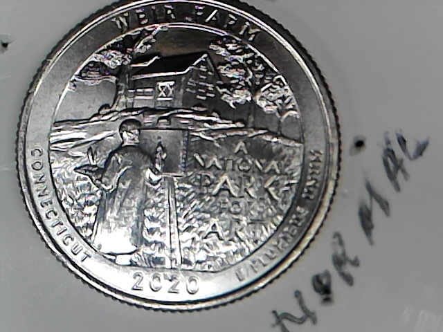 2020-S-Conecticut-Quarter-Out-Of-Usm-Bag-?-Struck-Tru-?