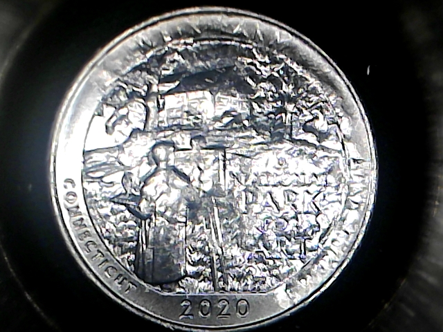 2020-S-Conecticut-Quarter-Out-Of-Usm-Bag-?-Struck-Tru-?