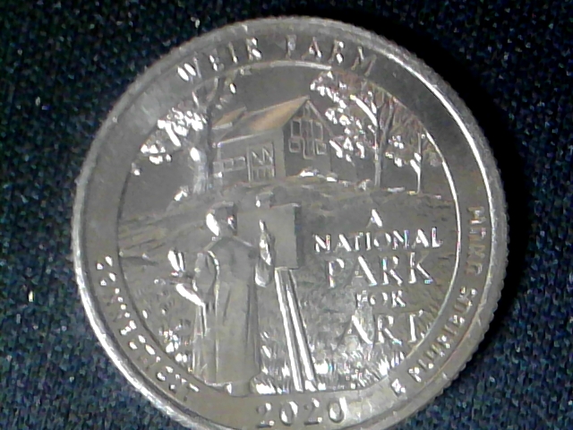 2020-S-Conecticut-Quarter-Out-Of-Usm-Bag-?-Struck-Tru-?