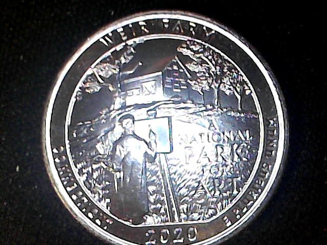 2020-S-Conecticut-Quarter-Out-Of-Usm-Bag-?-Struck-Tru-?