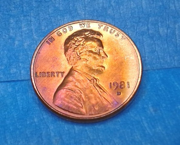 1981-D-Lincoln-Cent-Toner-Obv