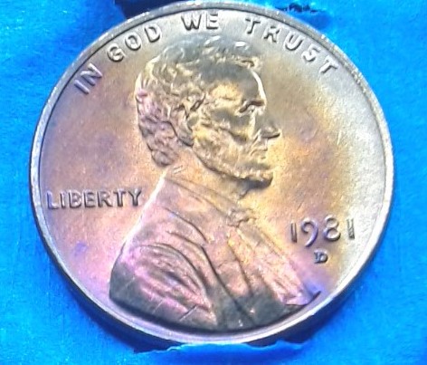 1981-D-Lincoln-Cent-Toner-Obv