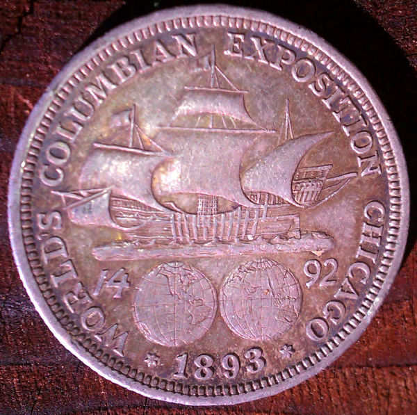 1893-Columbian-Exposition-Half,-Opinions-On-Grade?