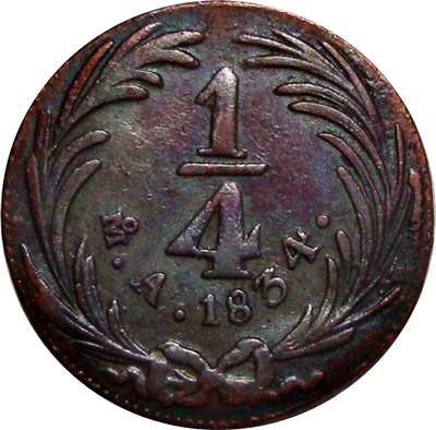 Latest-Pick-Up-#1:-Mexico-1/4-Real,-1834