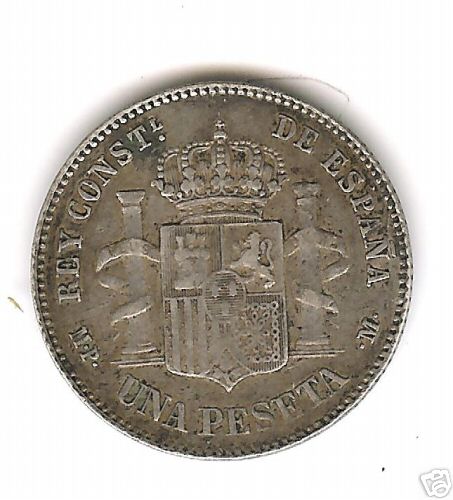 Grade-For-1889-Peseta