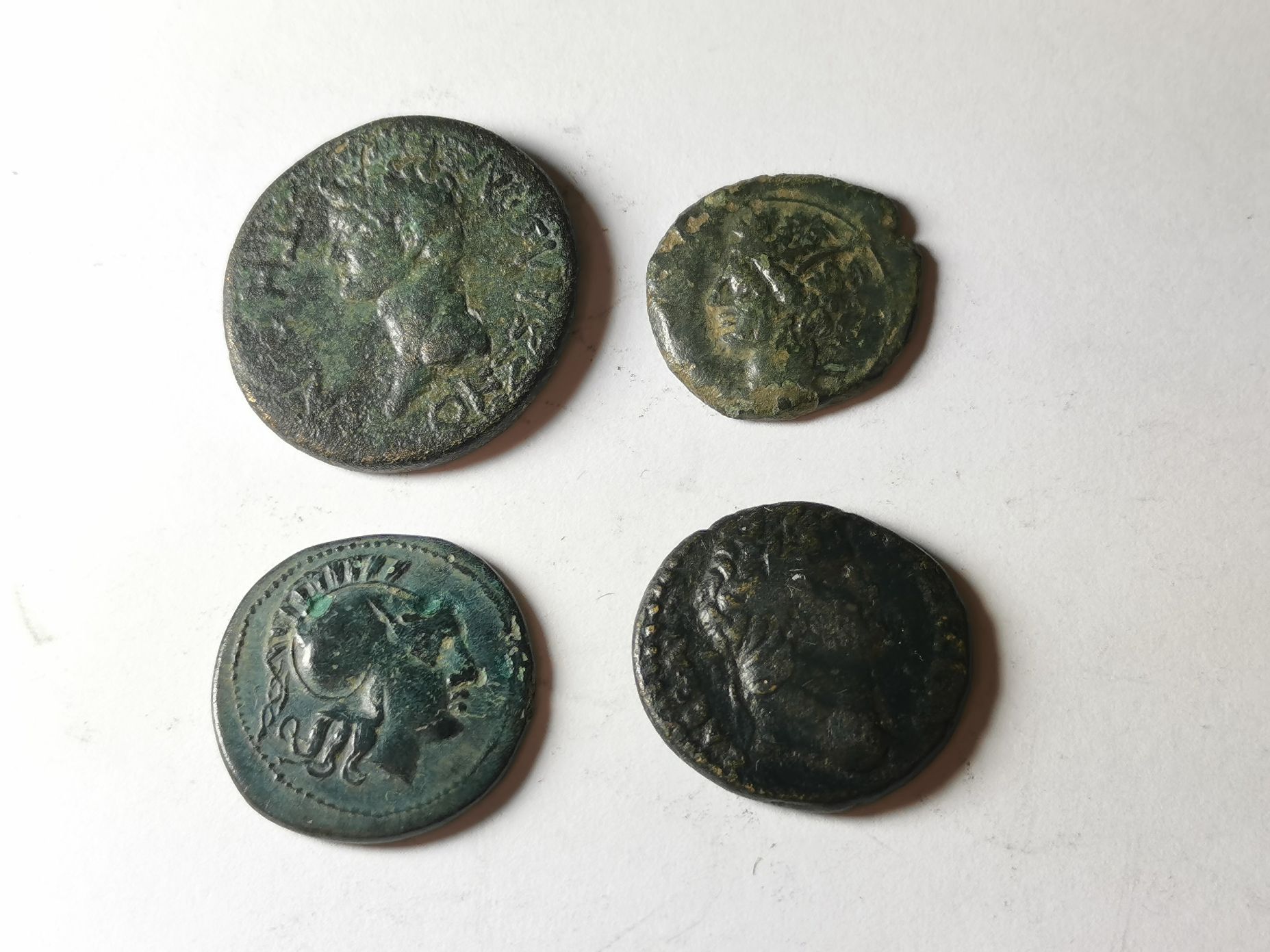 A-Few-Ancient-Coins-For-ID-Help-Please-: