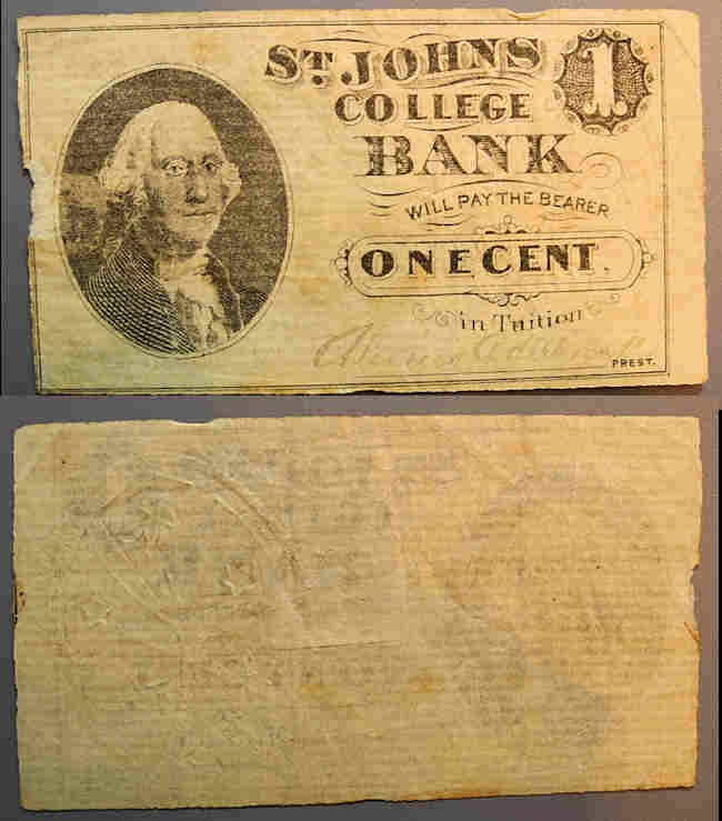 St.-John's-College-Note---1-Cent