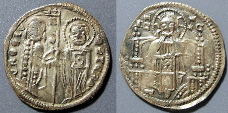 Serbian-Grosh---Stefan-Uros-II---Approx-1300-Ad-Imitating-The-Grosso