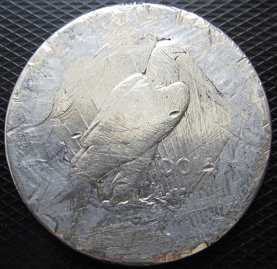 Was-This-Peace-Dollar-Painted?-Acetone-Didn't-Help