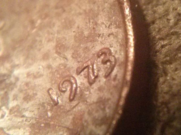1973-Lincoln-Cent-With-A-Shadow-''-7''