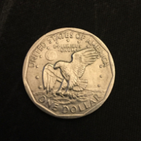 1979-P-One-Dollar-Coin-And-Bicentennial-Quarter-No-Mint