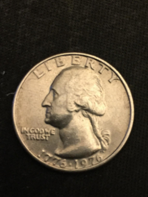 1979-P-One-Dollar-Coin-And-Bicentennial-Quarter-No-Mint