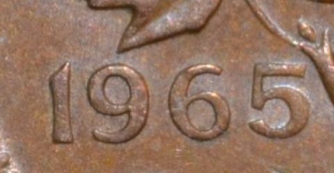 1965-Pennies