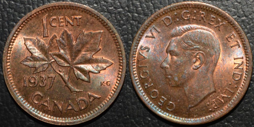Are-These-George-VI-Cents-Unc-Or-Au?
