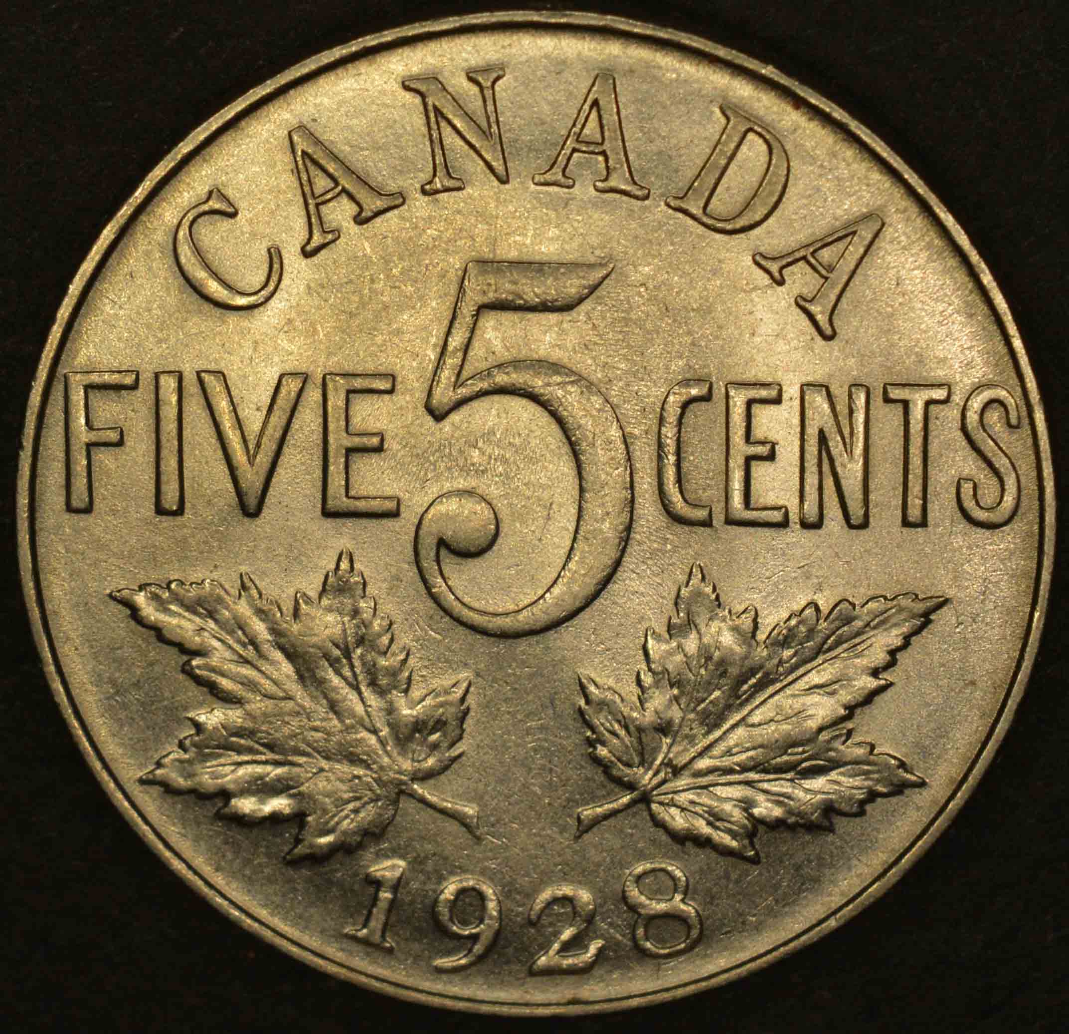 1928-5-Cent-Coin-For-Grading