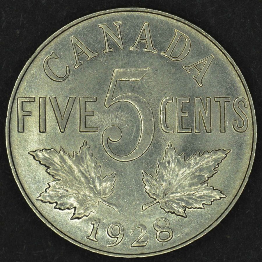 1928-5-Cent-Coin-For-Grading