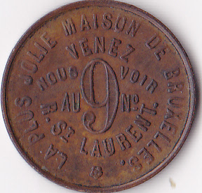 Mystery-French-Or-French-Canadian-Token