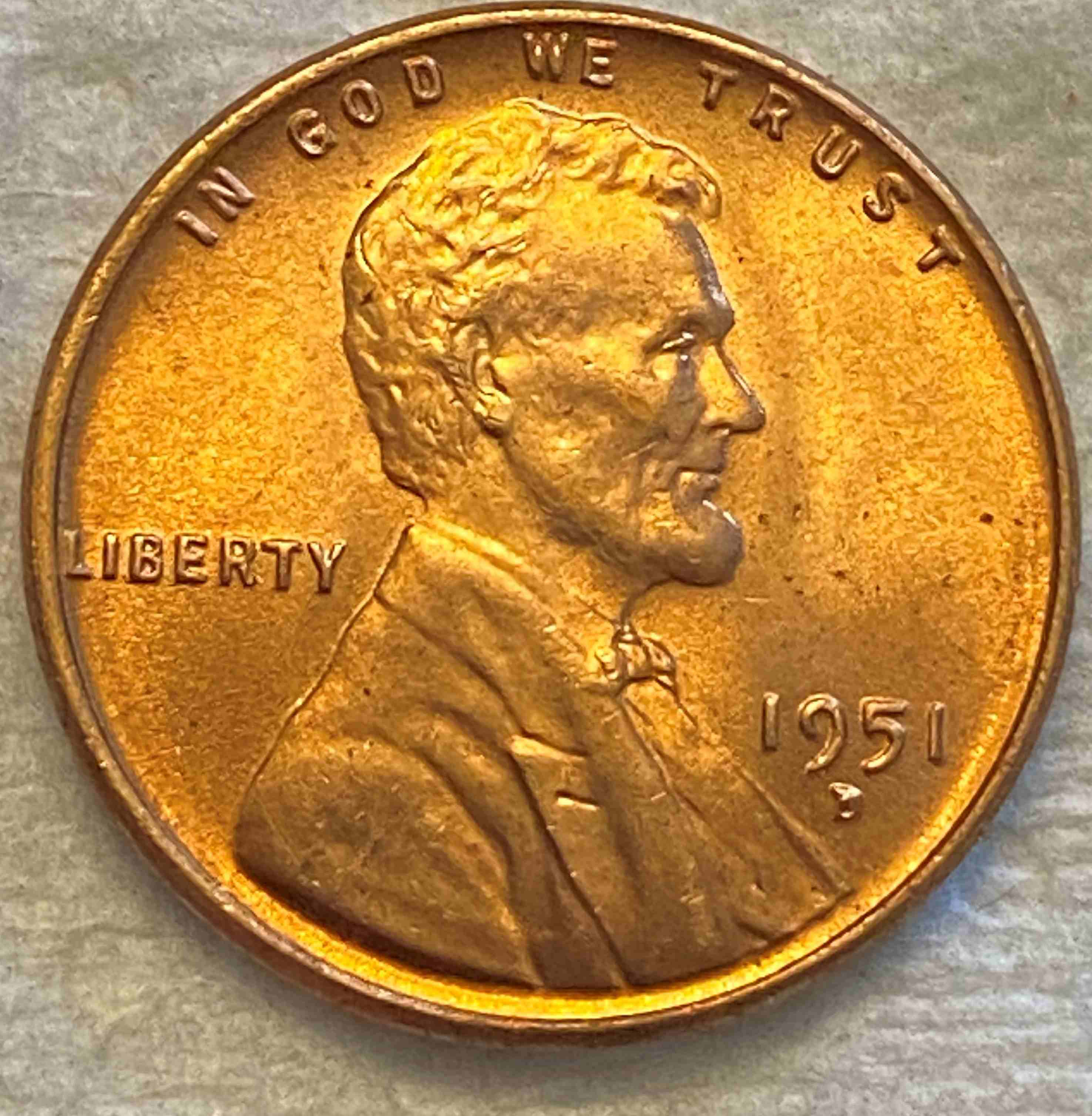 1951-D-Wheat-Penny--D/S-Or-D/D?-Coin-#1