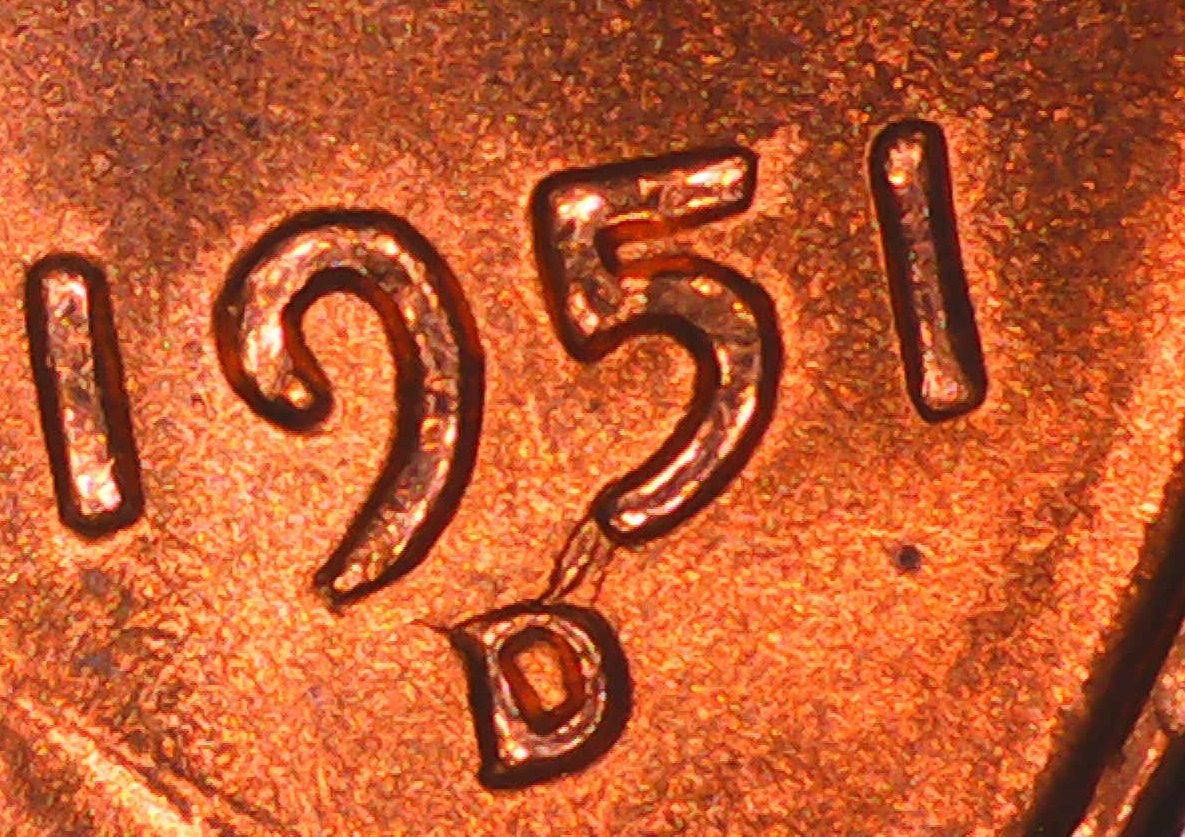 1951-D-Wheat-Penny-Coin-#3
