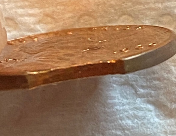 1960-Lincoln-Penny---Clipped-Planchet