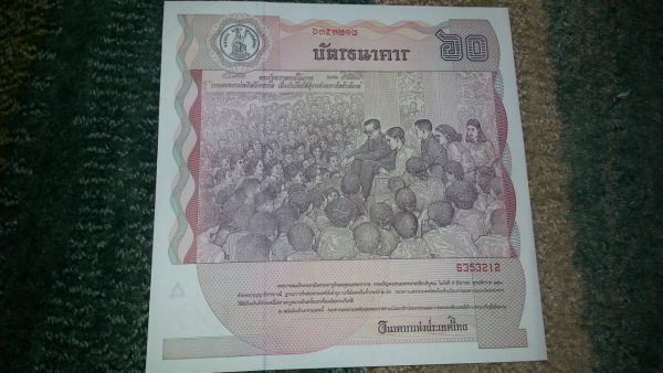 Thailand-Banknotes