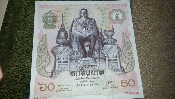 Thailand-Banknotes