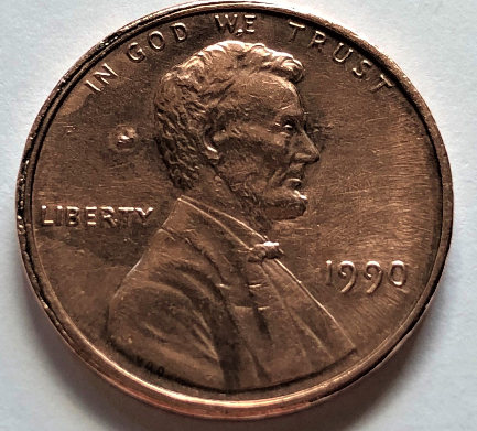 1990-Lincoln-Penny-Coin