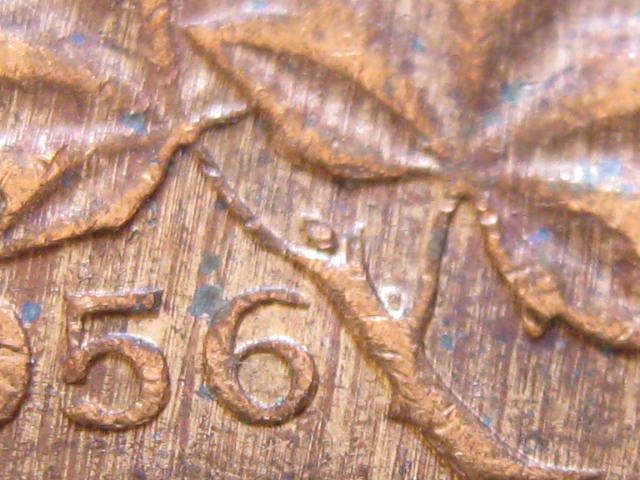 1956-Penny-With-Lines