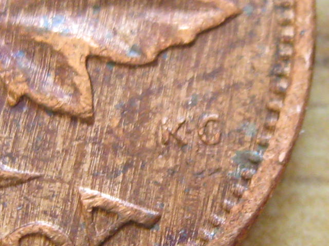 1956-Penny-With-Lines