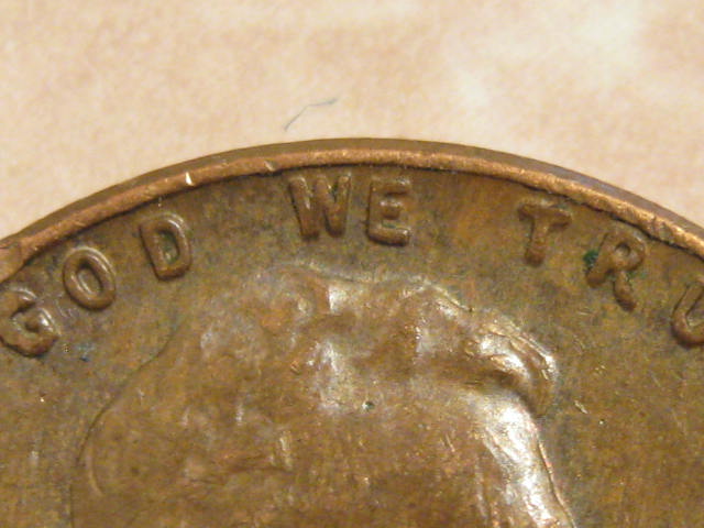 1929-Penny-Low-Letter-On-Obverse