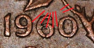 Canada-1-Cent-1960-Hanging-0