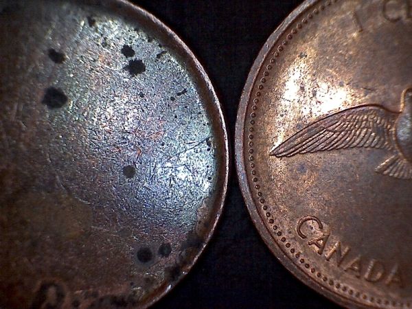 Rare-Unstruck-Penny-King-George-V-Era-Dates-1920-To-1936