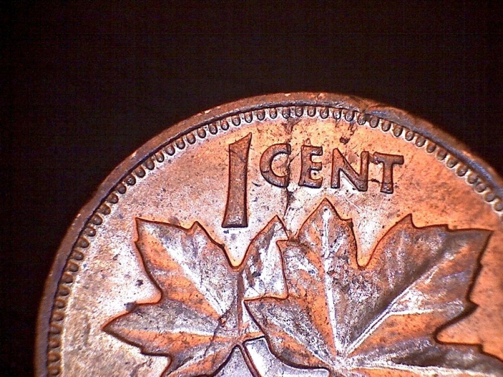 1969-Cent-With-Lamination-Flaw
