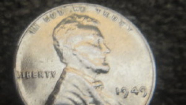 1949-Silver-Penny,-In-God-We-Trust-DD?