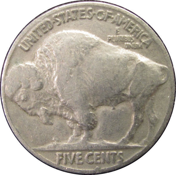 1936-Buffalo-With-Dot-Below-E-In-Cents