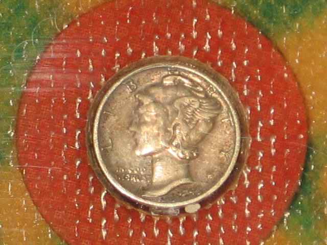 Identify:-Coin-Glassed-Into-1968-Hobie-Surfboard-|-Mercury