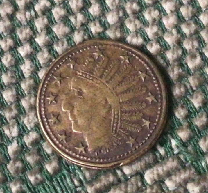 Unidentified-Counter-Or-Token-With-Indian-Head
