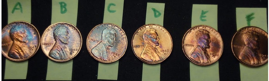 1942-D-Toned-OBW-Fed-Reserve-Lincoln-Wheat-Cent-Roll