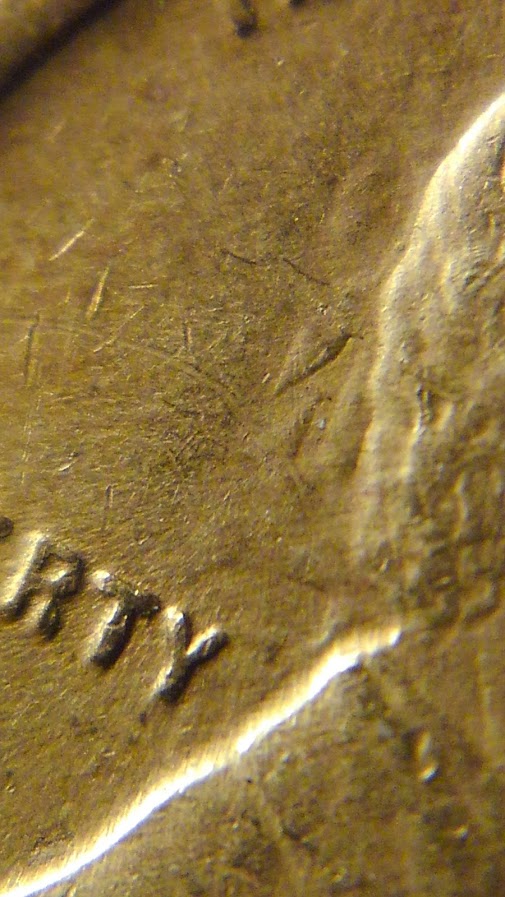 1921-P-Lincoln-Cent-With-Strong/Deep-Obverse-Clash
