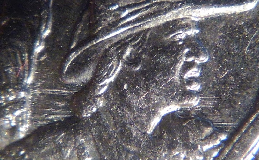 2017-P-Indiana-G.-R.-Clark-Quarter-With-Nice-Feeder-Finger-Damage