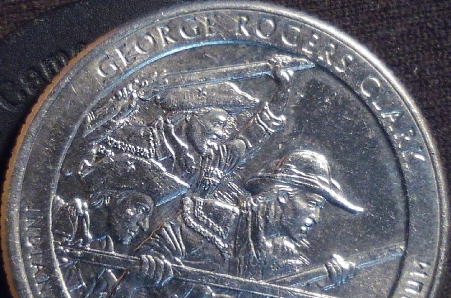 2017-P-Indiana-G.-R.-Clark-Quarter-With-Nice-Feeder-Finger-Damage