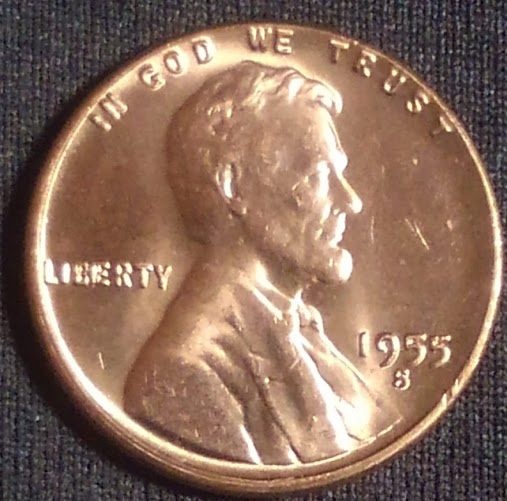 1955-S-BIE-Lincoln-Cent-MS-Red--Ldb4-1955-S-002B-4fl,-Cohen#55-Sb610