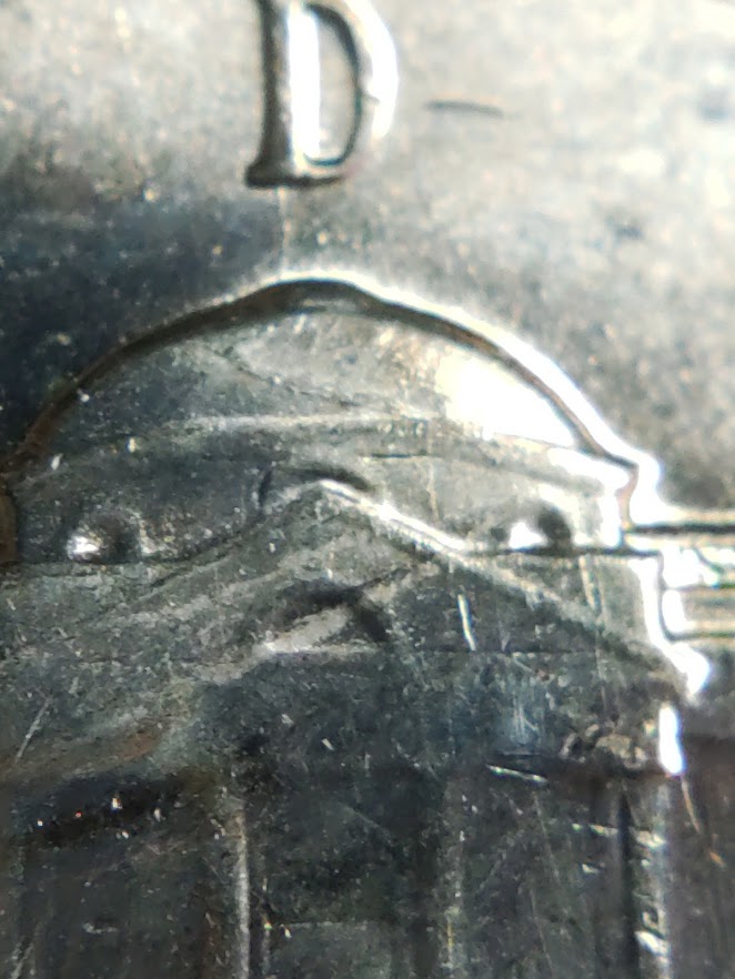 1943-D-5c-MS-Jefferson-Nickel-With-A-Long-9-MM-Strike-Thru-On-The-Rev.-