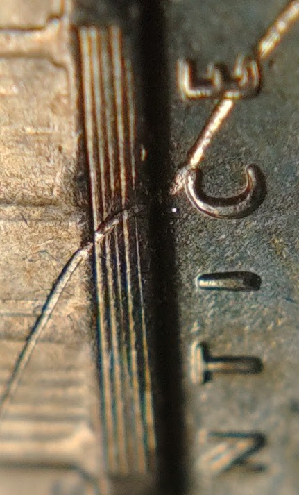 1943-D-5c-MS-Jefferson-Nickel-With-A-Long-9-MM-Strike-Thru-On-The-Rev.-