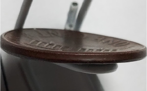 2000-D-Lincoln-Cent--Miniature-Copper-Plated-Wok