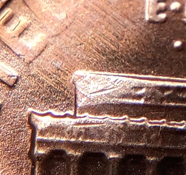 1983-P-Lincoln-Cent--Interior-Die-Break-Aka-