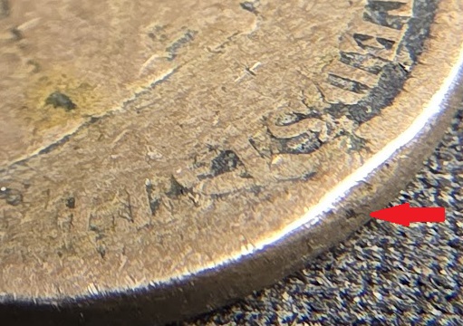 1859-IHC-Struck-Through-A-Retained-Rim-Burr,-Lamination,-Or-PSD